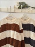 NOOBITA - Sweater len kẻ sọc mềm mịn 8245