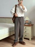 NOOBITA - Quần tây lưng chun xếp ly 8250