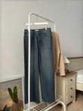 NOOBITA - Quần dài jeans ống rộng wash 8249