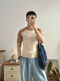 NOOBITA - Áo dệt kim raglan tay ngắn form ôm 8260