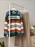 NOOBITA - Sweater len kẻ sọc mềm mịn 8259