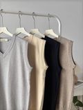 NOOBITA - Tanktop len dệt kim mềm mịn 8262