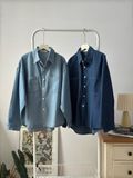 NOOBITA - Sơ mi denim tay dài form boxy 8288