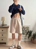 NOOBITA - Quần shorts lưng chun vải nỉ 8297