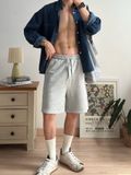 NOOBITA - Quần shorts lưng chun vải nỉ 8297