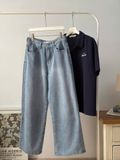 NOOBITA - Quần dài jeans ống rộng 8294