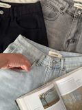 NOOBITA - Quần shorts jeans ống rộng 8305
