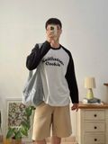 NOOBITA - Áo thun raglan tay dài Keithstone Cookie 8310