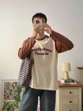 NOOBITA - Áo thun raglan tay dài Keithstone Cookie 8310
