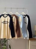 NOOBITA - Áo thun raglan tay dài Keithstone Cookie 8310