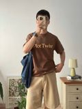 NOOBITA - Áo thun tay ngắn Plot Twist 8313