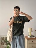NOOBITA - Áo thun tay ngắn Plot Twist 8313