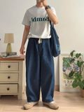 NOOBITA - Quần baggy lung chun 8315