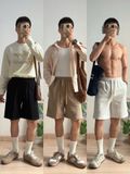 NOOBITA - Quần shorts lưng chun 8316