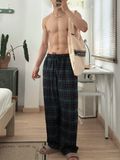 NOOBITA - Quần dài lưng chun kẻ caro 8337