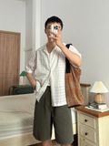 NOOBITA - So mi tay ngắn họa tiết thiêu hoa nhí 8341