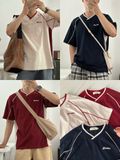 NOOBITA - Áo thun raglan tay ngắn in Noobita 8348