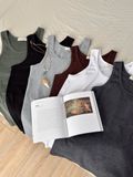 NOOBITA - Áo thun tanktop vải thun gân 7960