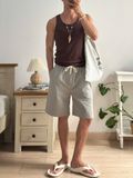 NOOBITA - Quần shorts lung chun vải dù 8357
