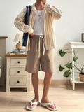 NOOBITA - Quần shorts lung chun vải dù 8357