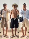 NOOBITA - Quần shorts lung chun vải dù 8357