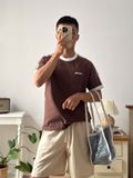 NOOBITA - Áo thun raglan tay kẻ sọc 8359