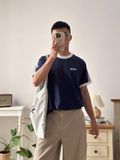 NOOBITA - Áo thun raglan tay kẻ sọc 8359