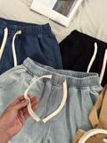 NOOBITA - Quần shorts jeans túi hộp 8363