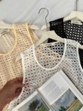 NOOBITA - Áo tanktop lưới 8365