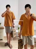 NOBITA HOME - Sơ mi tay ngắn cổ pijama 7760