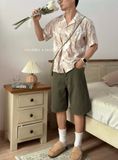 NOOBITA - Sơ mi tay ngắn cổ vest 8212
