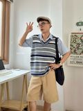 NOOBITA - Tanktop len kẻ sọc 8204