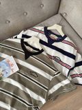 NOOBITA - Áo thun tay ngắn oversized kẻ sọc 8220