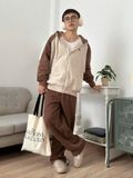 NOOBITA - Áo khoác nỉ bông thêu Hey Henry House 8214