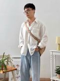 NOOBITA - Sơ mi tay dài vải mềm rủ 8217