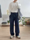 NOOBITA - Quần dài lưng chun thêu Michigan State 8225