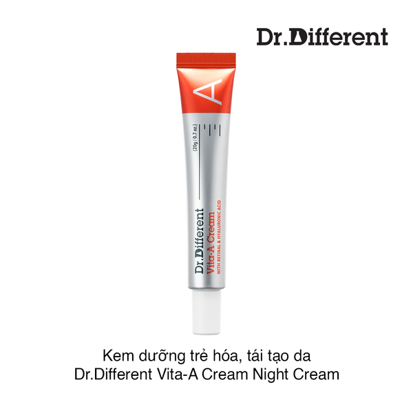 Dr. Different Vita A Cream 0.05% 2-Pack, 0.7 oz