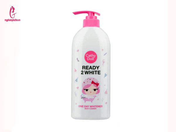 Sữa tắm trắng da Cathy Doll Ready 2 White One Day Whitener Body Cleanser