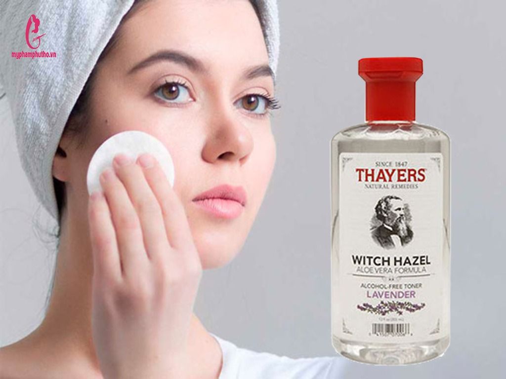 cách dùng Nước hoa hồng Thayer Lavender Witch Hazel