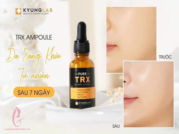 công dụng Tinh chất trị nám Kyung Lab Pure Trx Pigment Control Serum