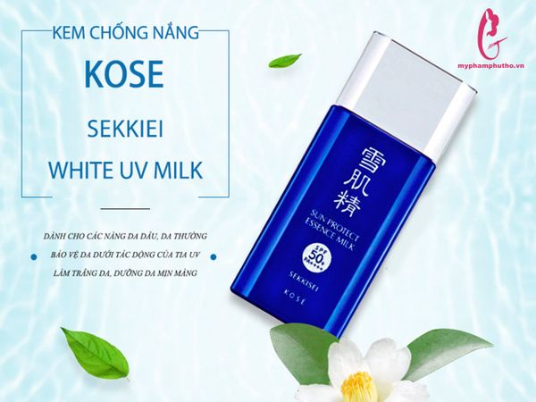 Kem Chống Nắng Kose Skincare UV Milk SPF 50+ PA ++++