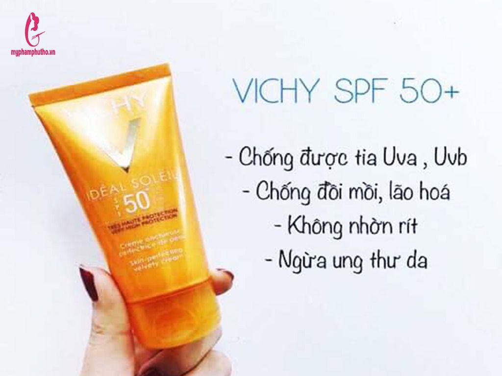 công dụng Kem Chống Nắng Vichy Ideal Soleil SPF50+