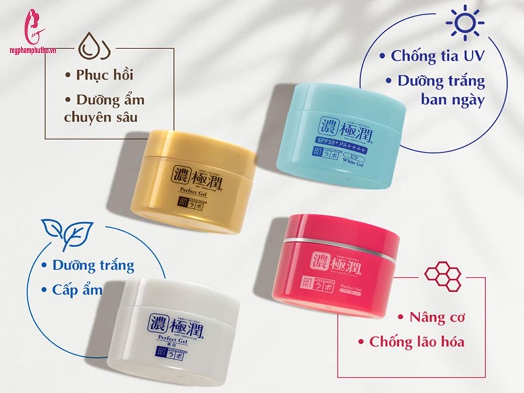 công dụng Kem dưỡng trắng Hada Labo Whitening Perfect Gel