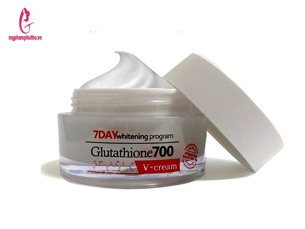 thành phần Kem Dưỡng Trắng Da 7 Day Whitening Program Glutathione 700 V-Cream