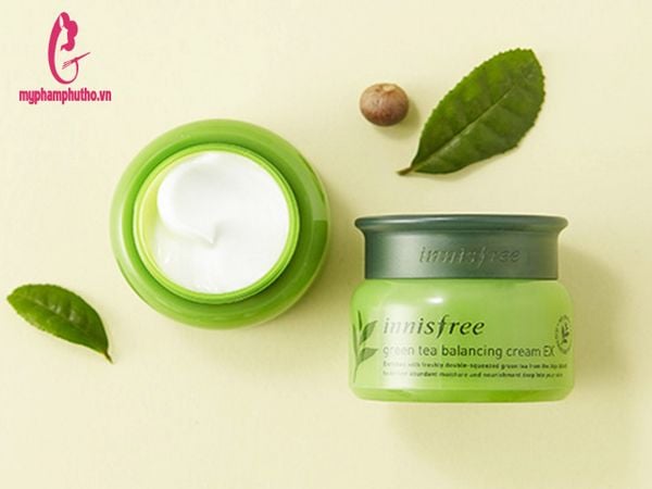 Innisfree green tea BALANCING cream 