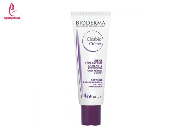 Kem Dưỡng Phục Hồi Bioderma Cicabio Cream ( màu tím)