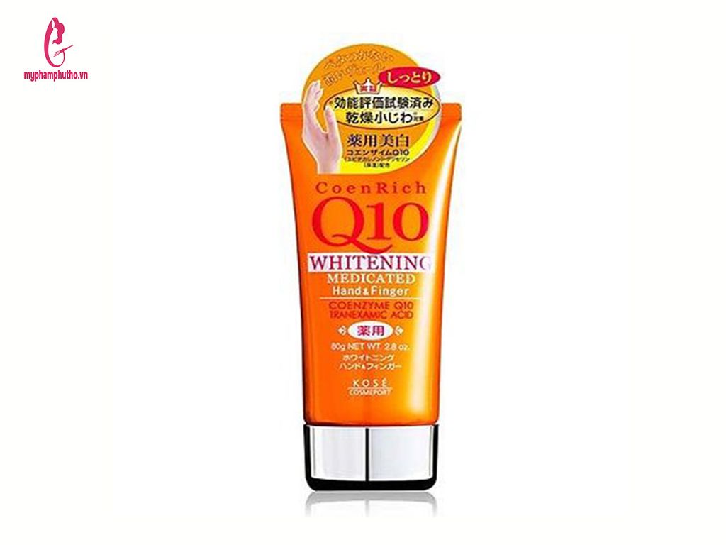 Kem dưỡng tay Q10 Nhật Bản màu cam