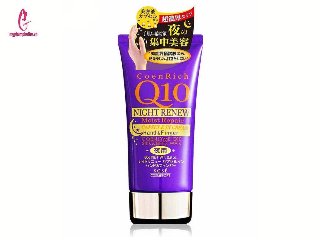 Kem dưỡng tay Q10 Nhật Bản màu tím