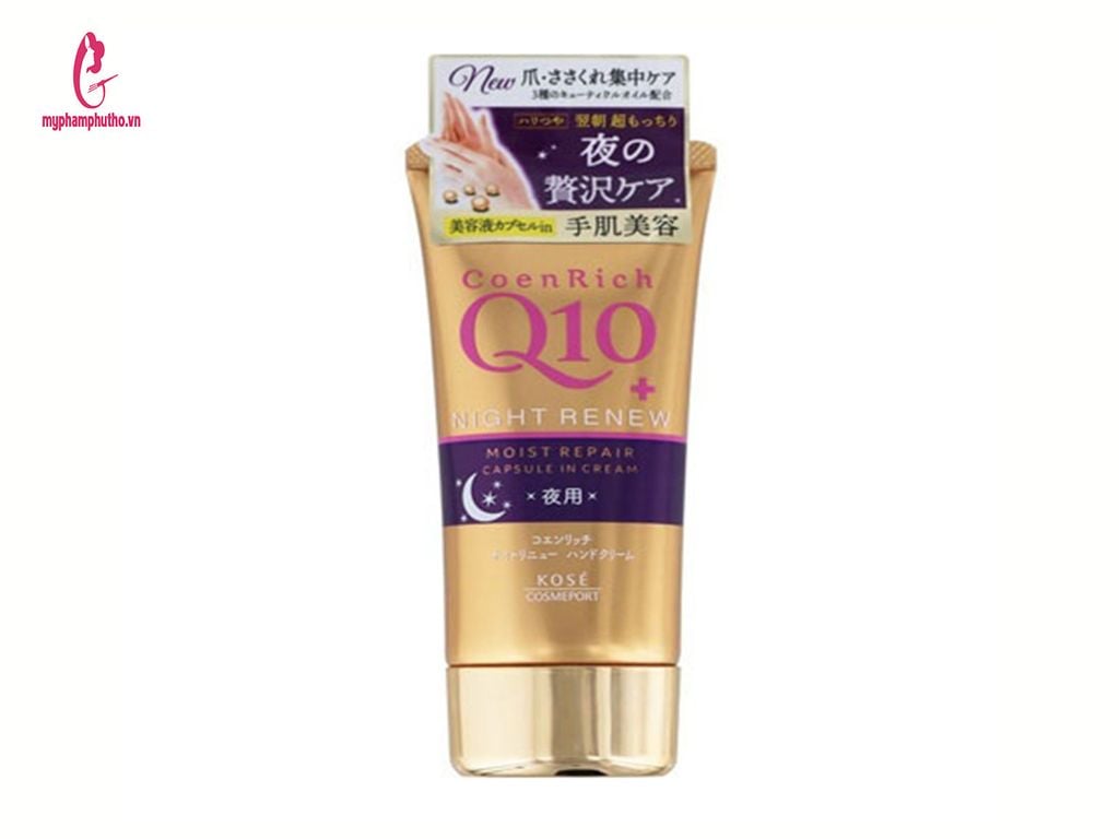 Kem dưỡng tay Q10 Nhật Bản màu vàng