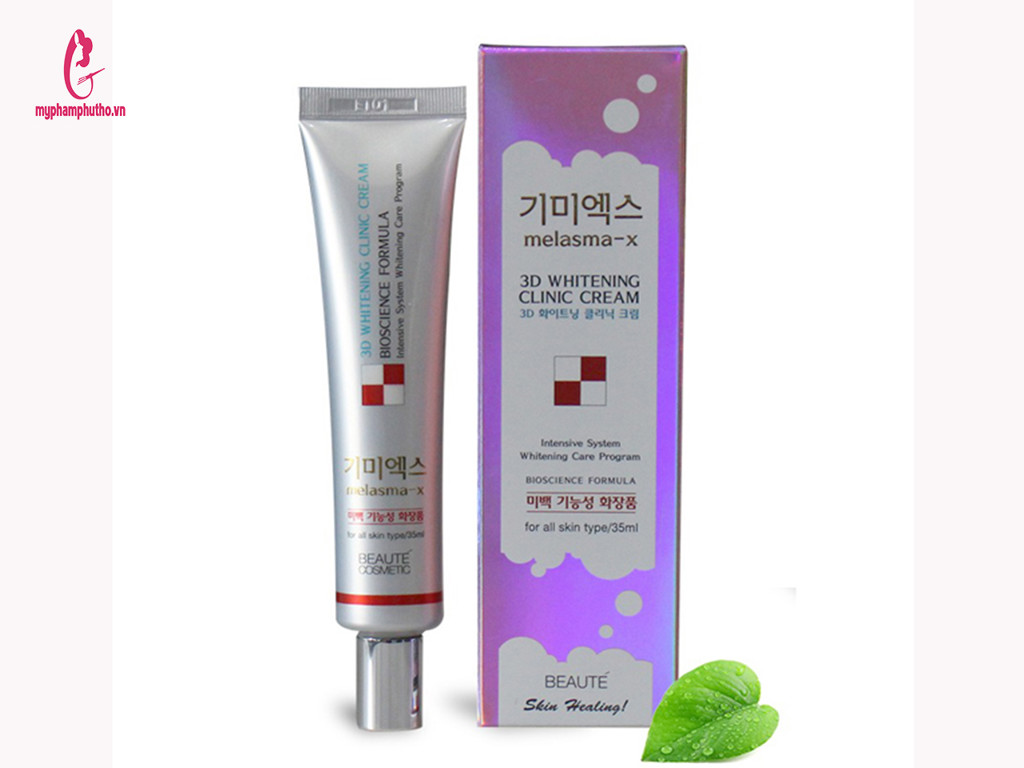 Kem trị nám 3D Whitening Clinic Cream Melasma